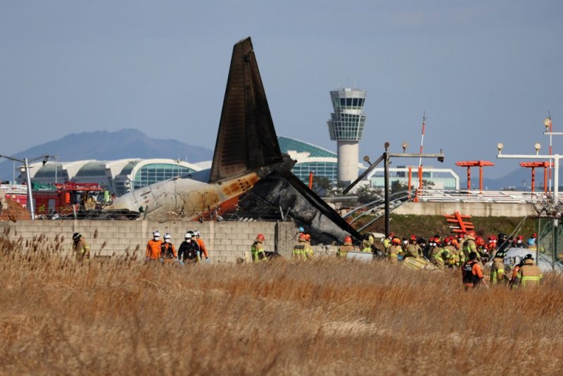 Most of the 175 passengers feared dead in fiery South Korea airliner crash