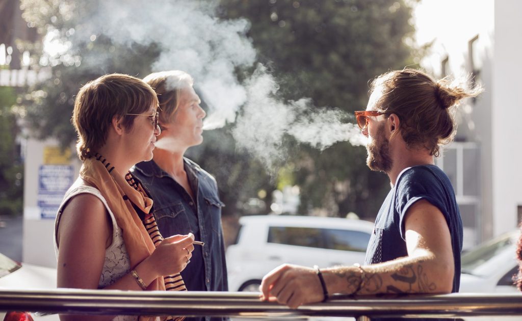 cigarette and stress Stress at work? For smokers who want to quit, the benefits derive from the gestures given by the use of zero-risk devices