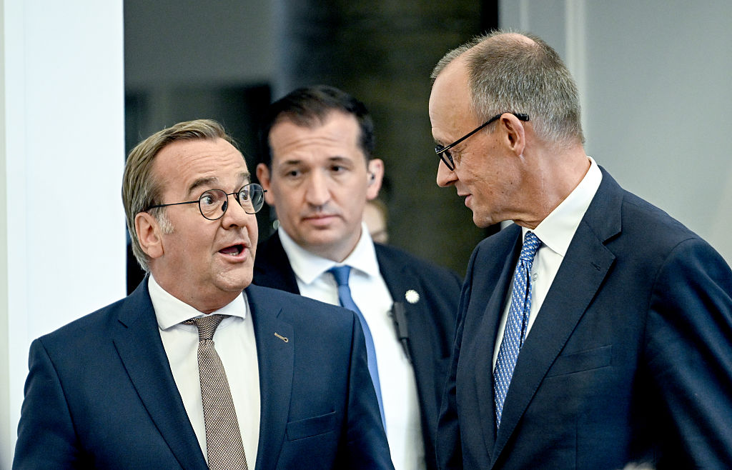 Press conference after cabinet meeting in the Bendlerblock