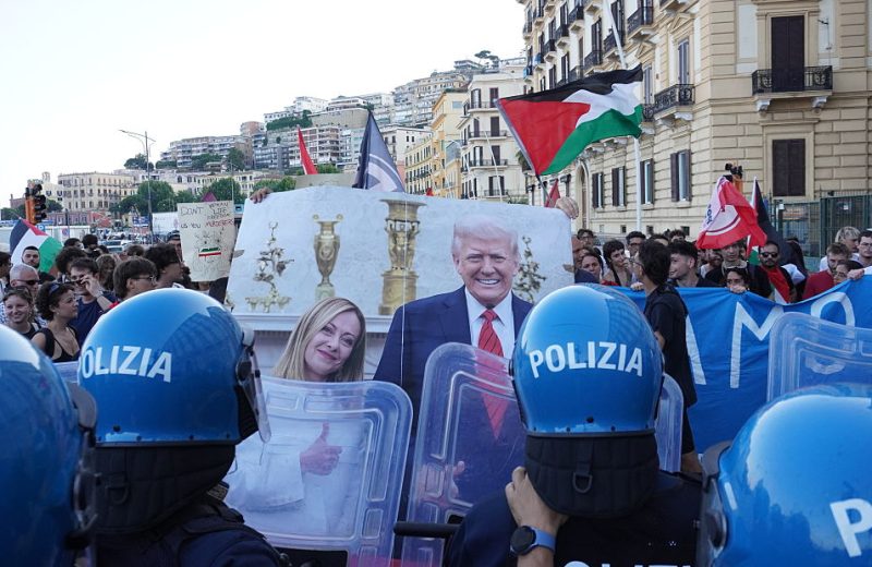 Italy in uproar after Trump claims Meloni seeks ‘EU-defying’ trade deal