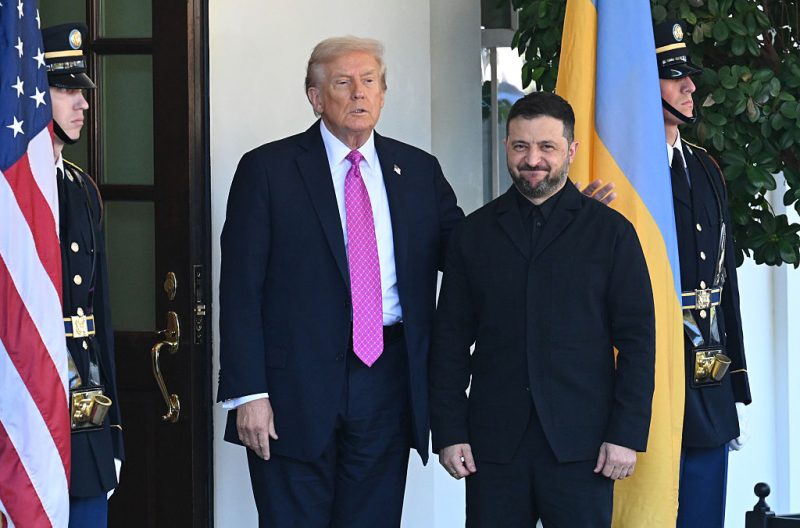 Trump urges Zelenskyy to talk peace with Putin, cools on sending Tomahawks