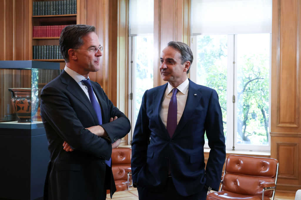 Turkey must drop war threat to join SAFE, Greek PM tells NATO chief | Euractiv