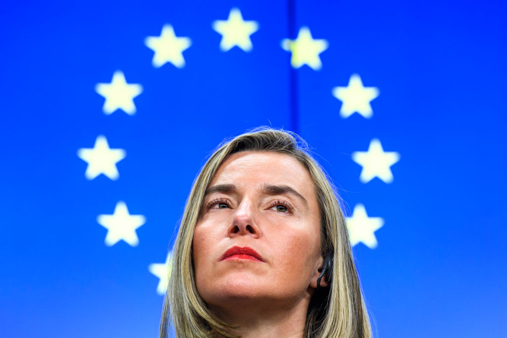 From ivory tower to police custody: Mogherini’s dramatic unraveling