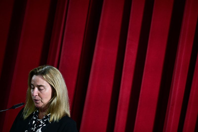 EEAS-gate: Mogherini, Sannino released with suspect status in fraud probe