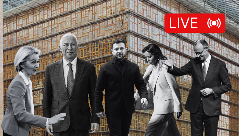 LIVE: EU leaders to talk Ukraine, enlargement and China
