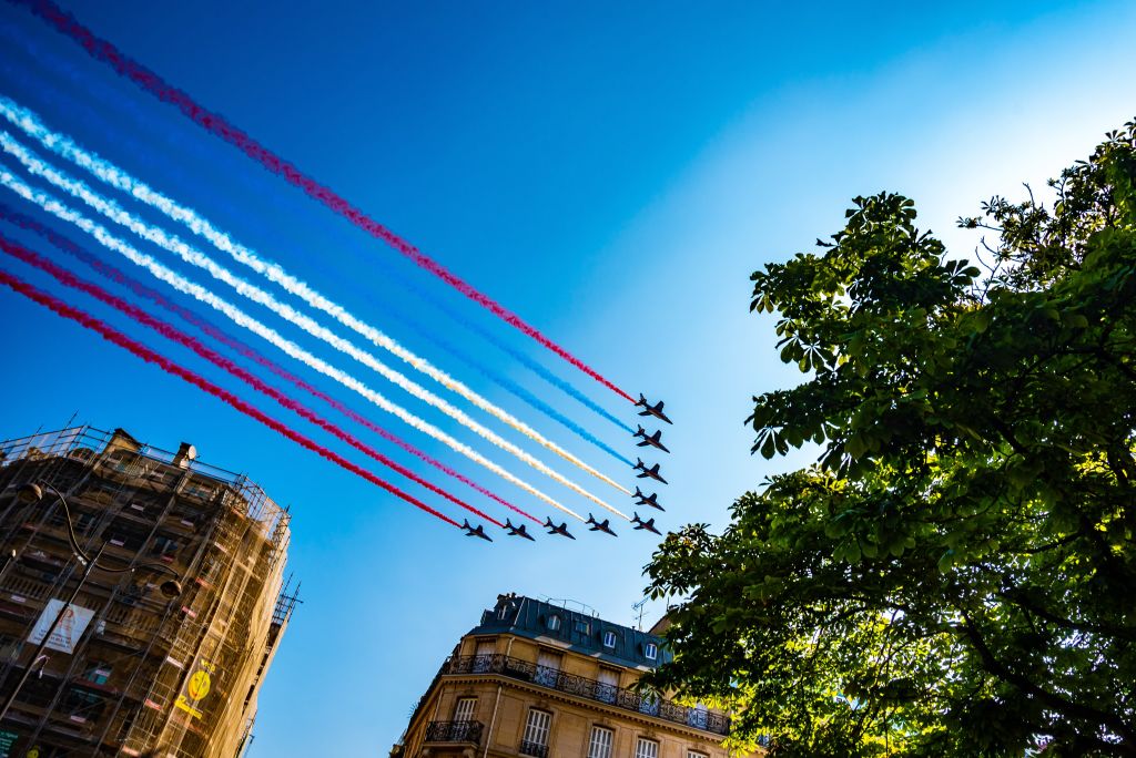 Macron uses Bastille Day to showcase Europe's defence ambitions