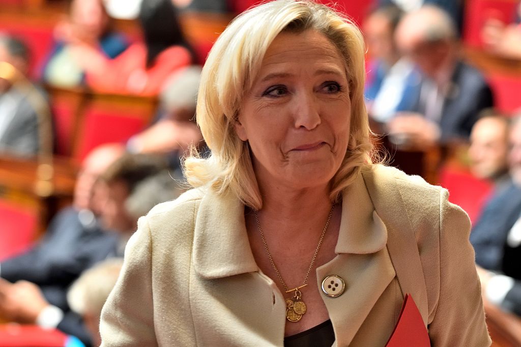 Le Pen is running in French presidency race next year