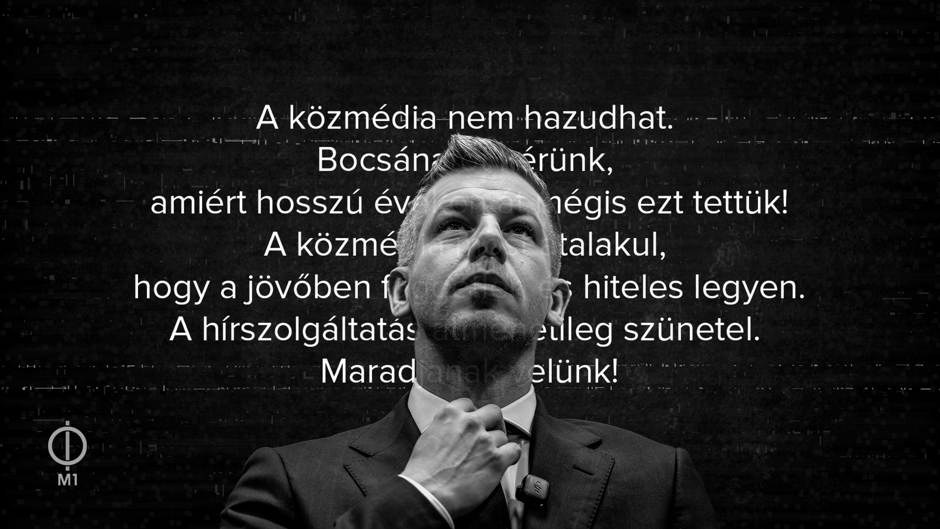Hungarian public broadcasters shut down to say ‘sorry'