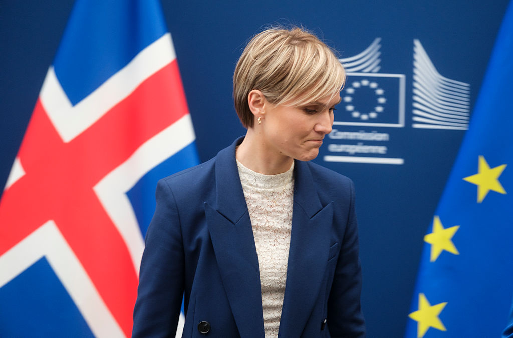Prime Minister Of Iceland Kristrún Frostadóttir Visits The EU Commission