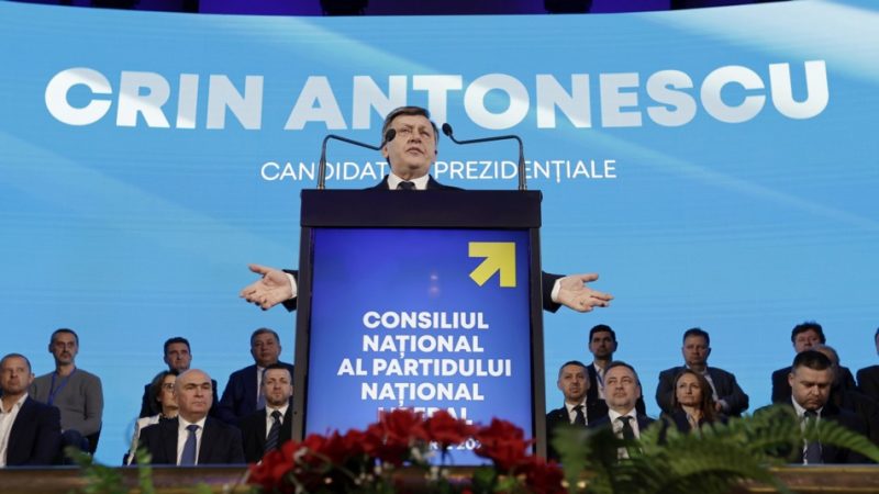Romanian Liberals pick Antonescu as their presidential candidate