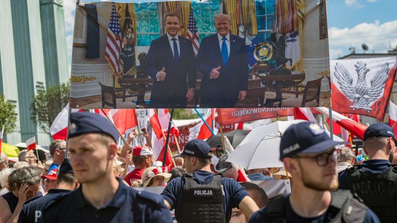 Trump offers more US troops to Polish president Nawrocki